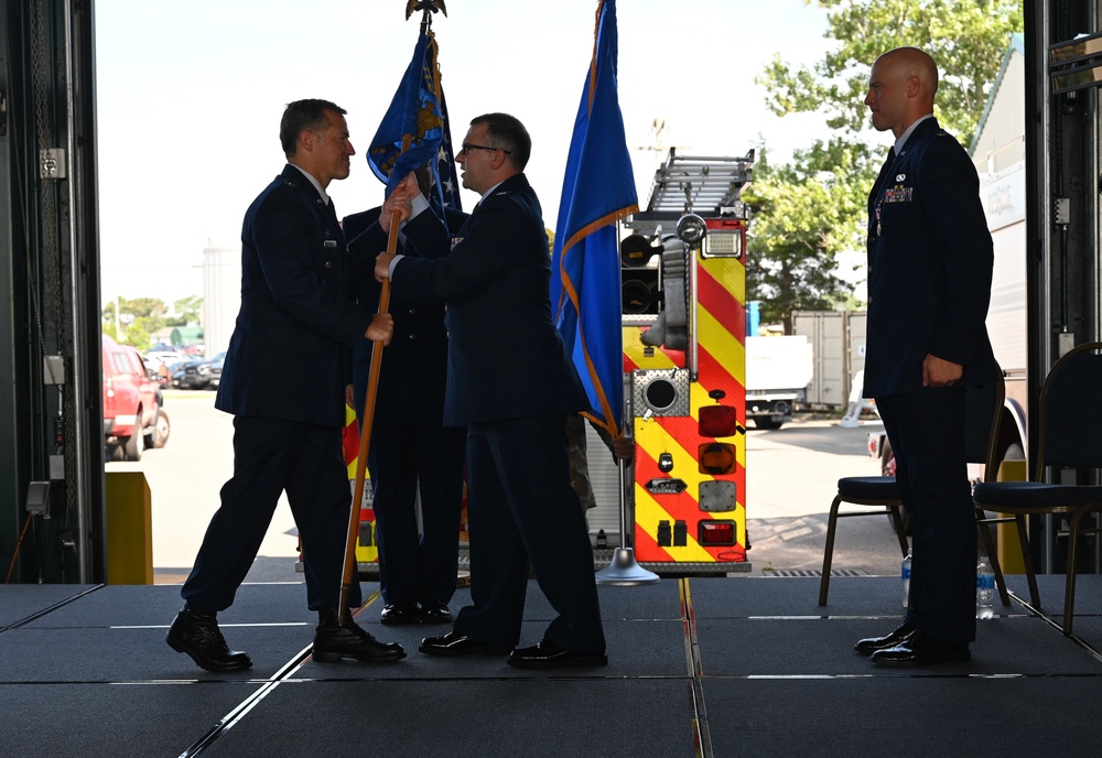 106th Rescue Wing Force Support Squadron Change of Command