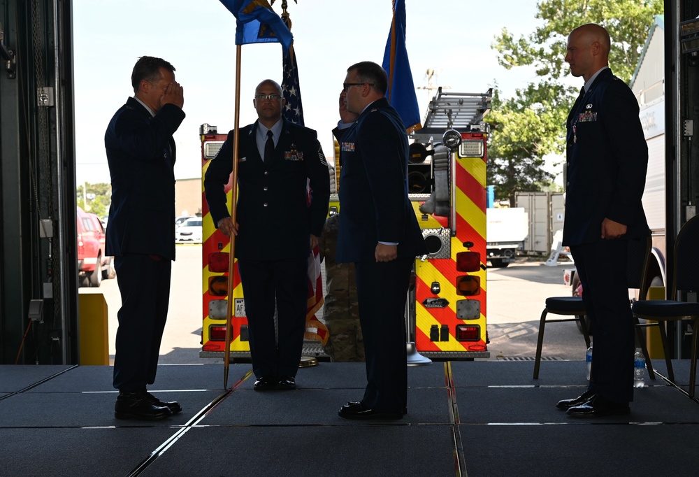106th Rescue Wing Force Support Squadron Change of Command