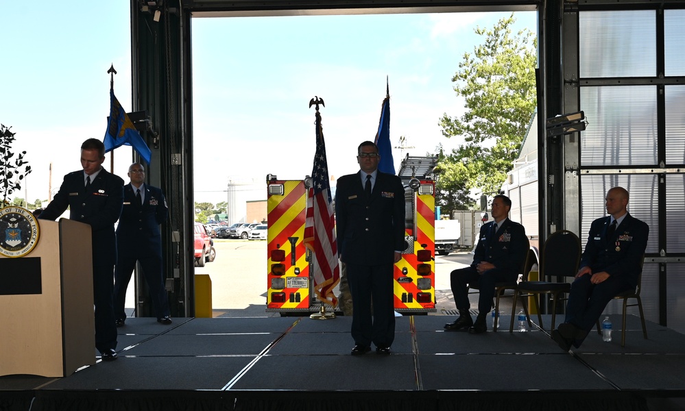106th Rescue Wing Force Support Squadron Change of Command