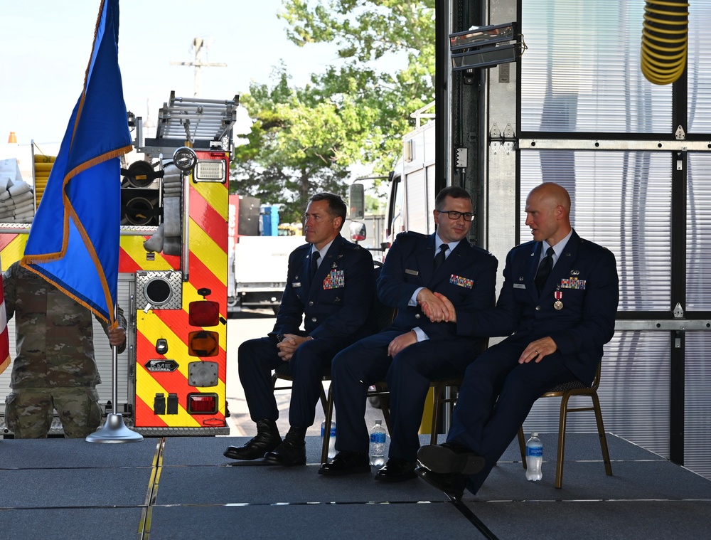 106th Rescue Wing Force Support Squadron Change of Command