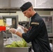 Services Airmen prepare lunch