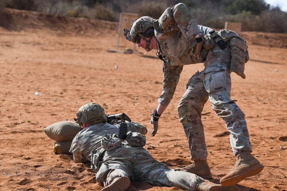 North Carolina National Guard conduct zero range with support from Botswana Defence Force