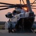 Marine Heavy Helicopter Squadron (HMH) 461 conducts maintenance during Exercise Northern Strike 2024