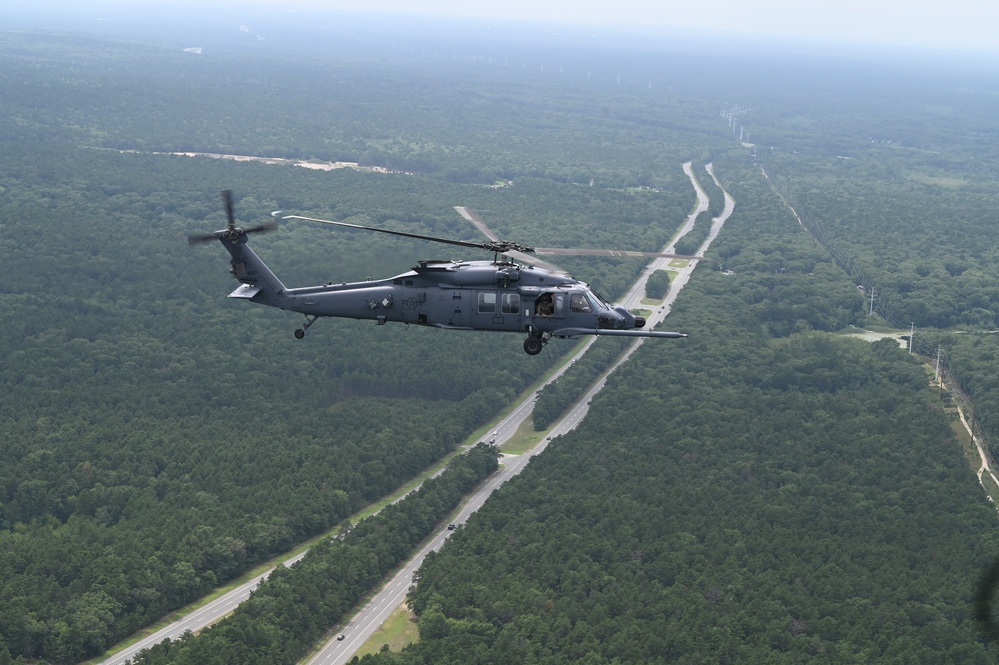 The 106th Rescue Wing’s First HH-60W Jolly Green II Takes Flight