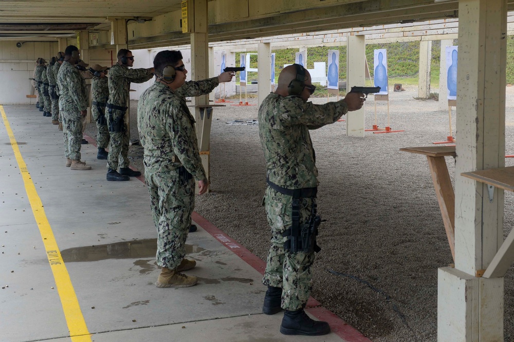 USS Tulsa (LCS 16) Sailors Participate in Live Fire Exercise