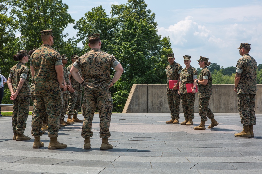 Couple shares unique reenlistment, promotion ceremony