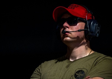 AMC Command Chiefs participate in combat arms training