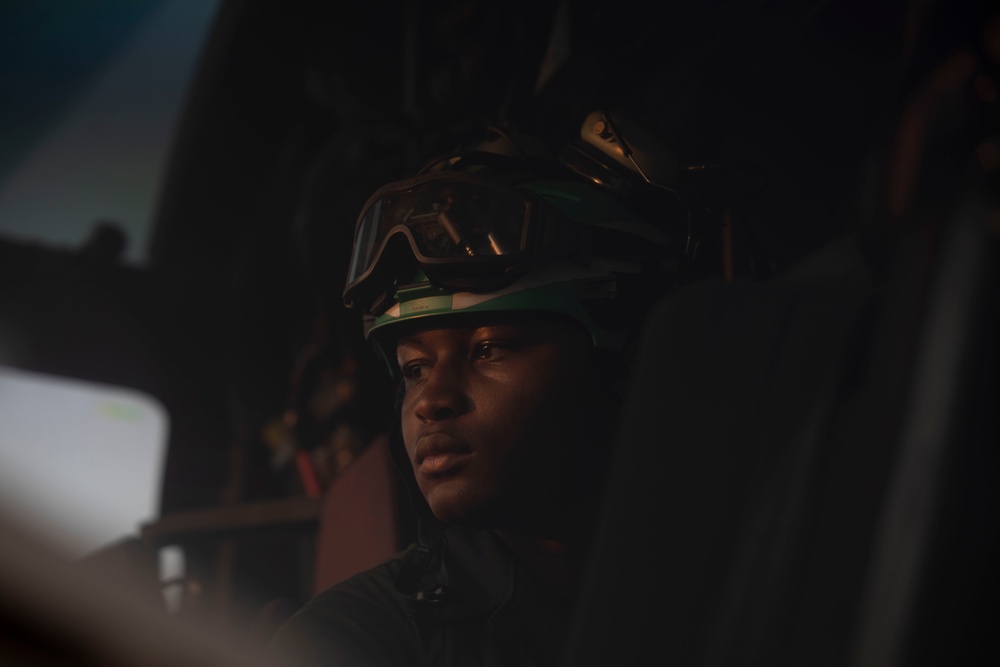 Marine Heavy Helicopter Squadron (HMH) 461 conducts maintenance during Exercise Northern Strike 2024