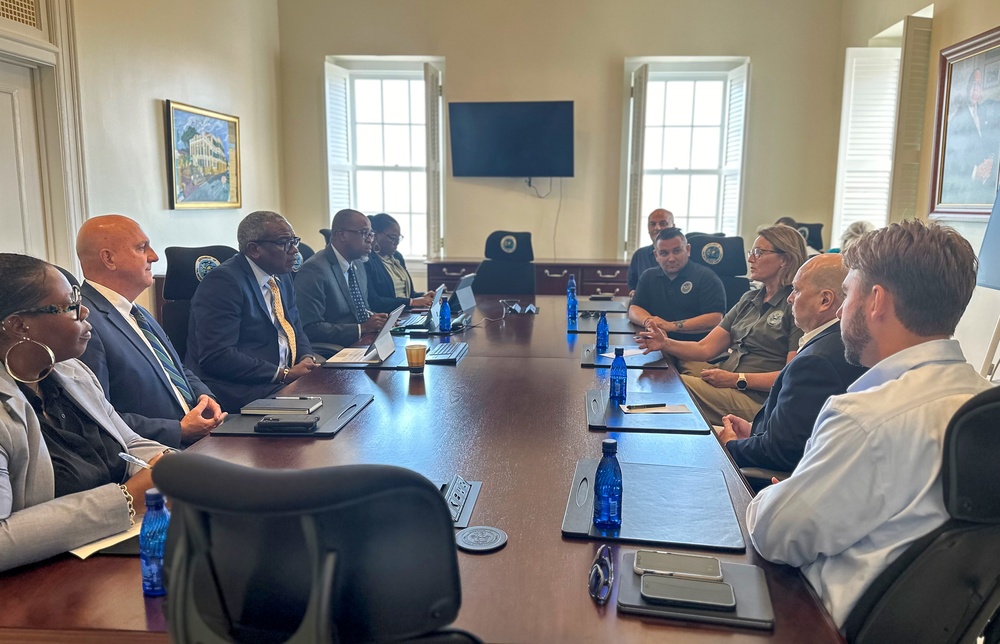 FEMA Administrator Visits Government House on St. Thomas