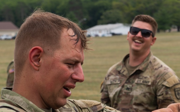 Michigan Army National Guard trains in sling load operations