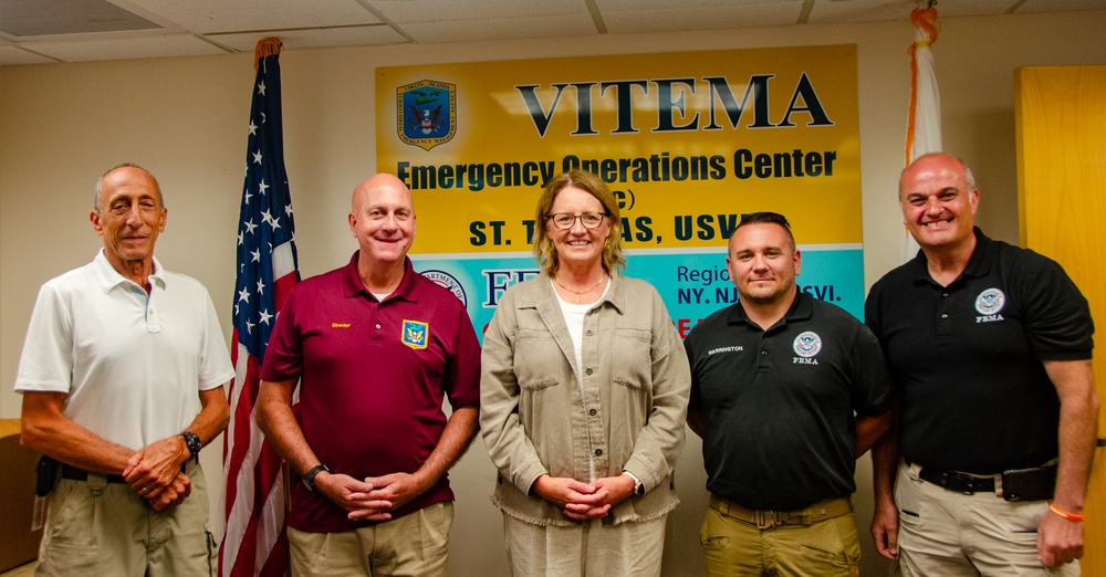 FEMA Administrator Visits Virgin Islands Territorial Emergency Managment Agency on St. Thomas