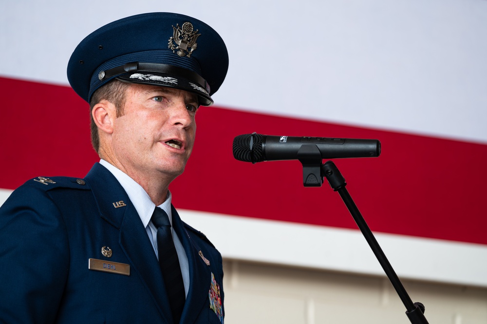 317th Airlift Wing change of command