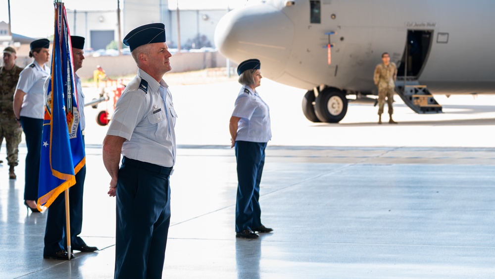 317th Airlift Wing change of command