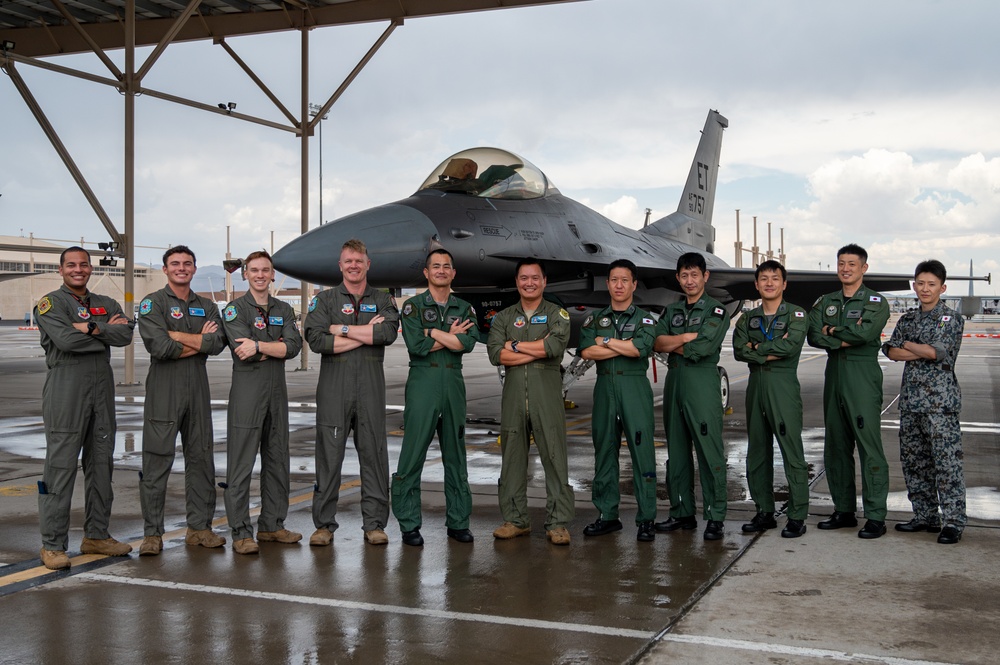 Nellis AFB welcomes Japan Air Self Defense Force