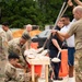 JB Charleston prepares sandbags in preparation for Hurricane Debby