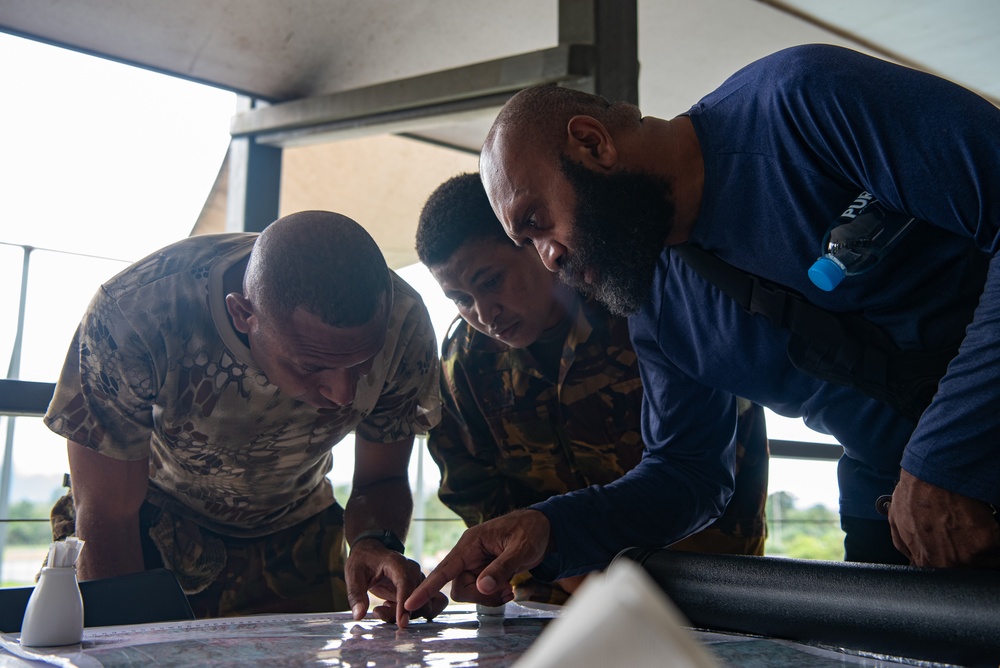 DPAA Investigation Team in PNG
