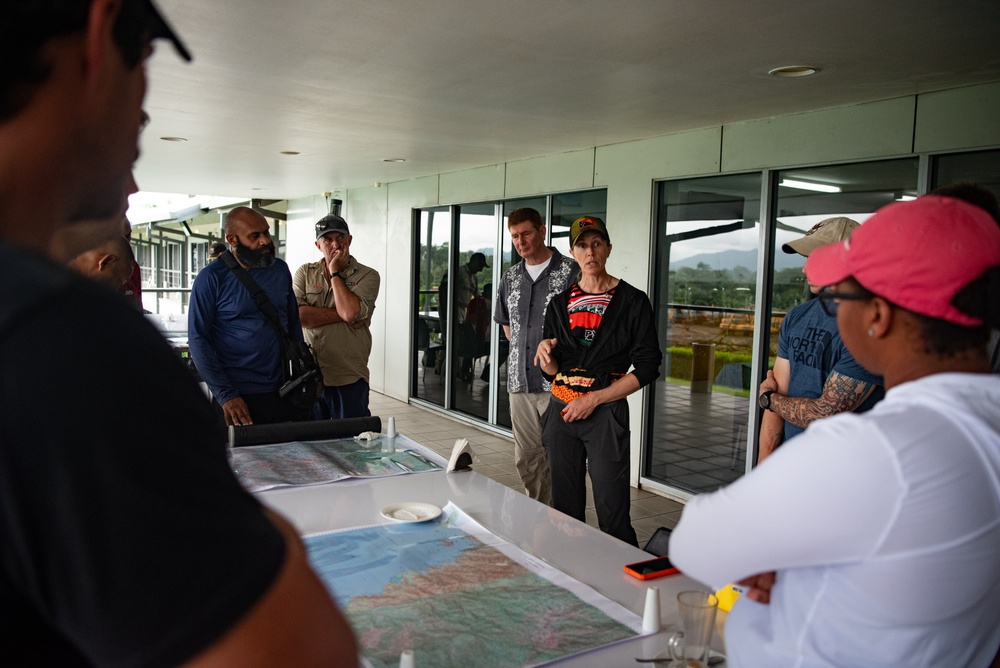 DPAA Investigation Team in PNG