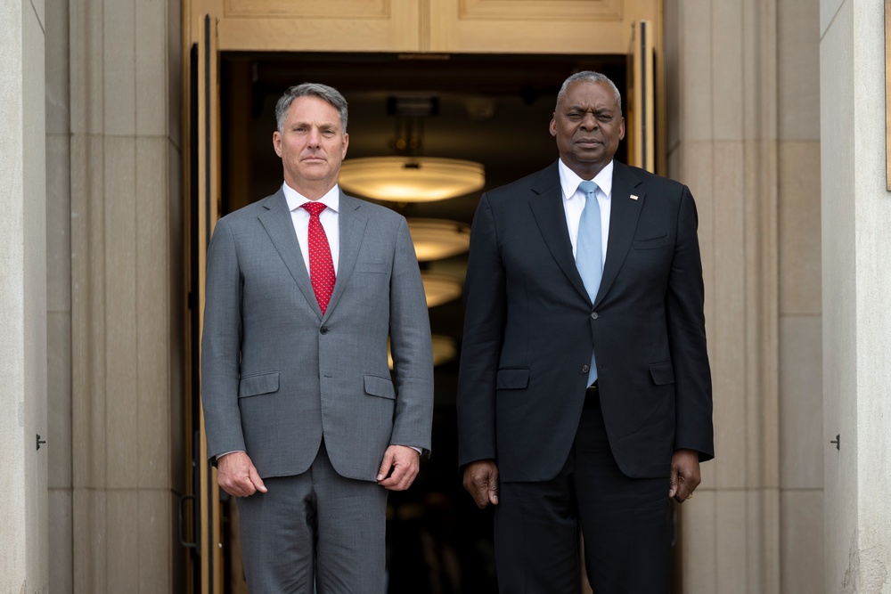 SD Hosts Australian Minister for Defense Richard Marles at Pentagon