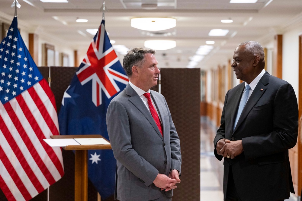 SD Hosts Australian Minister for Defense Richard Marles at Pentagon