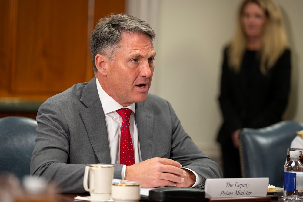 SD Hosts Australian Minister for Defense Richard Marles at Pentagon