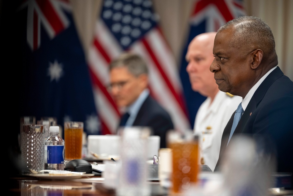 SD Hosts Australian Minister for Defense Richard Marles at Pentagon