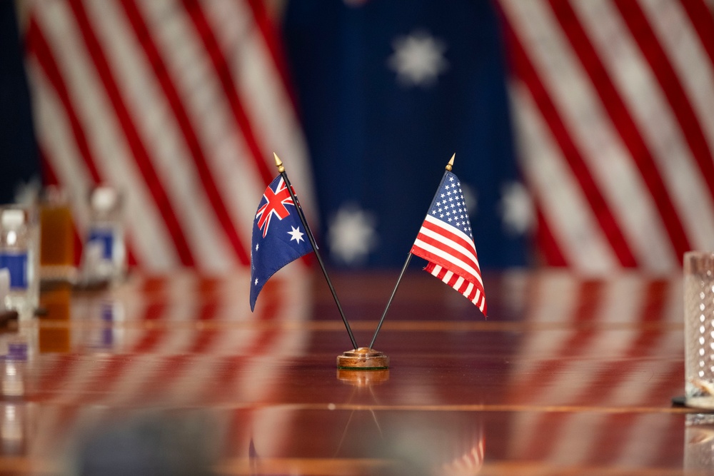 SD Hosts Australian Minister for Defense Richard Marles at Pentagon