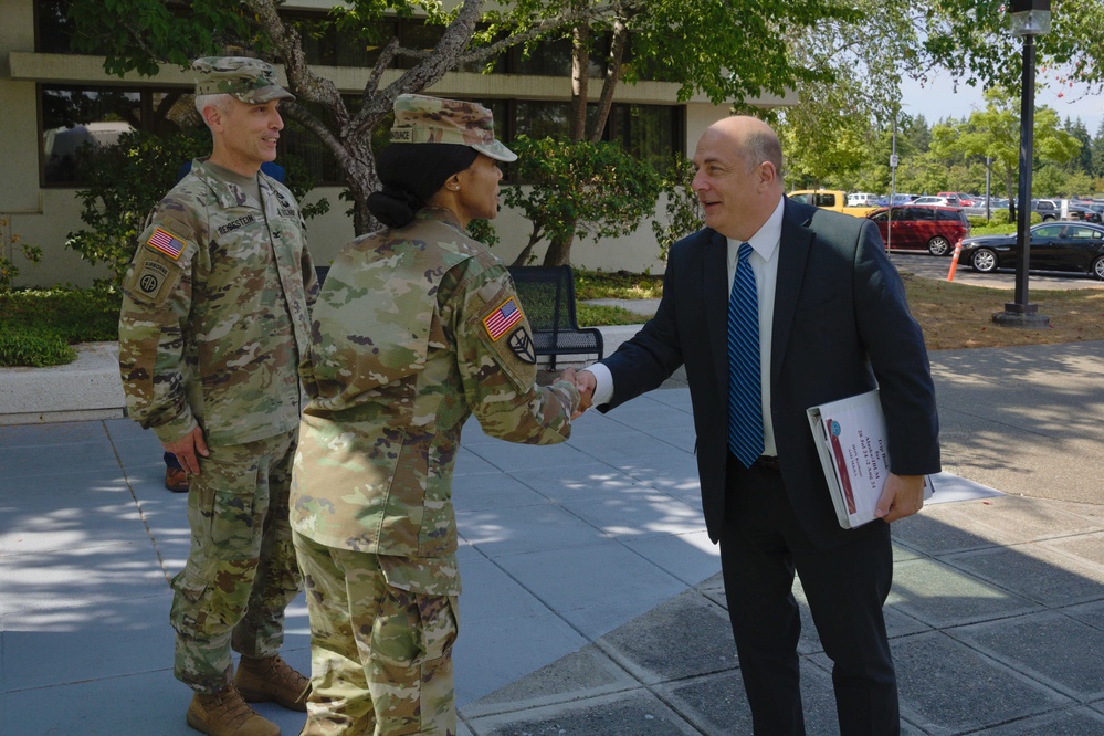 Asst. Sec. Def. Keohane visits MAMC