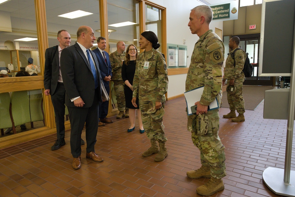 Asst. Sec. Def. Keohane visits MAMC