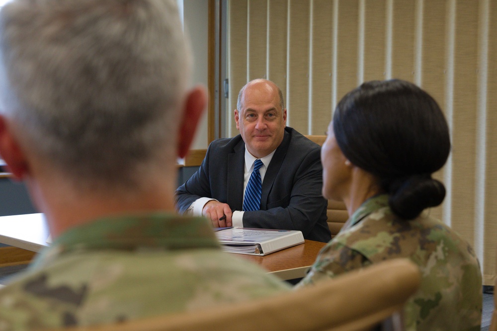 Asst. Sec. Def. Keohane visits MAMC