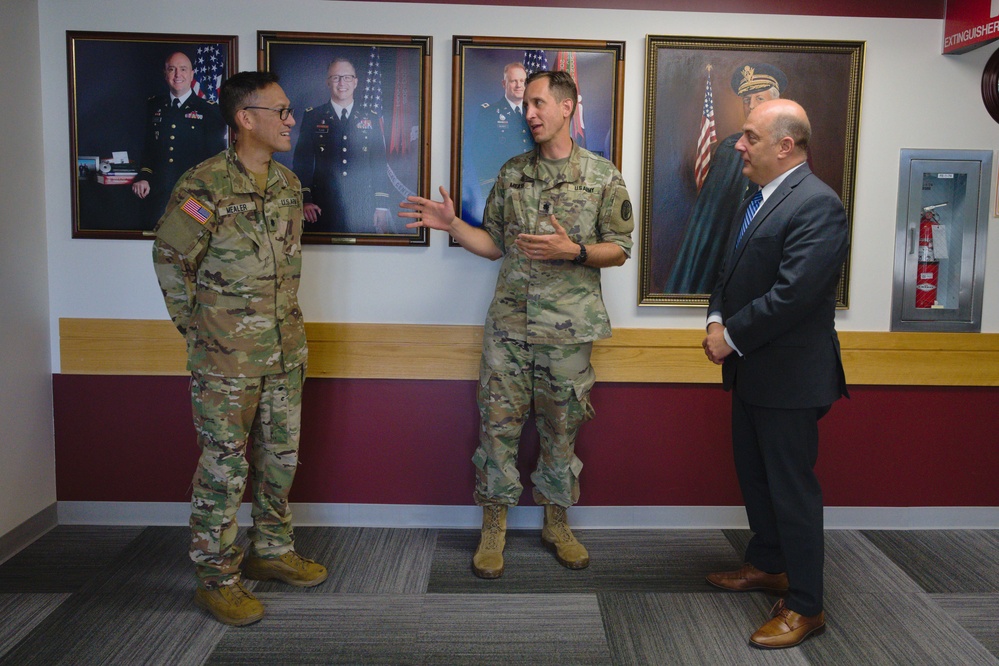 Asst. Sec. Def. Keohane visits MAMC