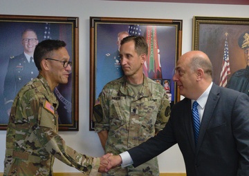 Asst. Sec. Def. Keohane visits MAMC