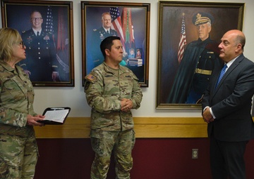 Asst. Sec. Def. Keohane visits MAMC