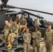 Ellie Golden Life visits the 101st Combat Aviation Brigade