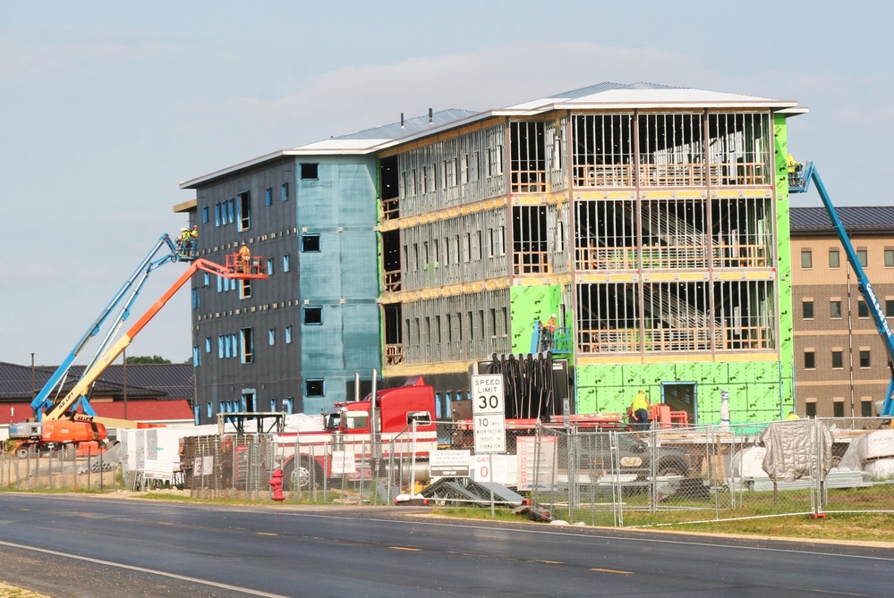 FY 2022-funded barracks project at 27 percent completion at Fort McCoy as August begins