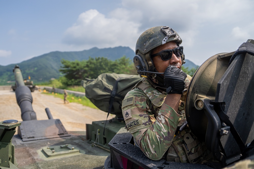 4-70AR M1 Abrams conduct zero range during Pacific Fortitude