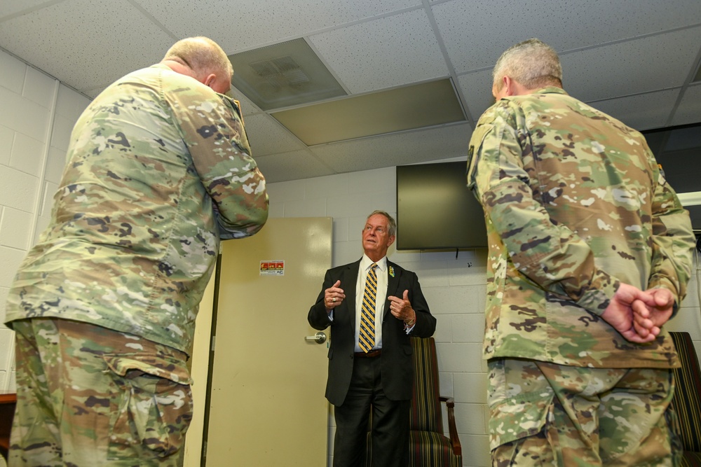 Congressman Joe Wilson visits South Carolina Emergency Management Division