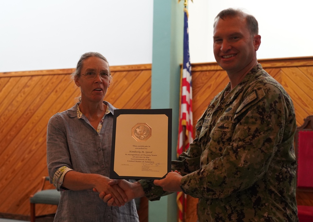 NWS Yorktown all-hands awards event