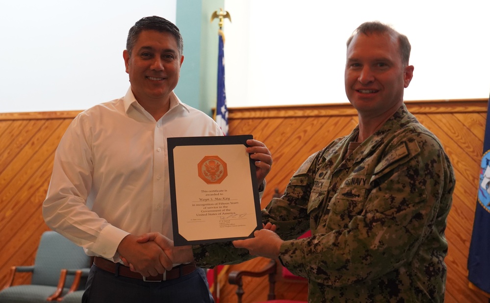 NWS Yorktown all-hands awards event