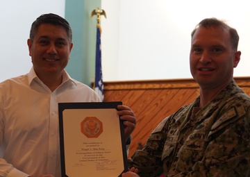 NWS Yorktown all-hands awards event