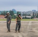 U.S. Marine Corps F/A-18 Hornets Fly Out of South Korea
