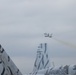 U.S. Marine Corps F/A-18 Hornets Fly Out of South Korea