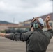 U.S. Marine Corps F/A-18 Hornets Fly Out of South Korea