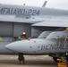 U.S. Marine Corps F/A-18 Hornets Fly Out of South Korea