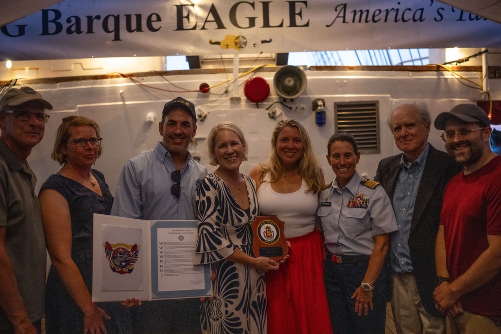 Coast Guard celebrates Rockland as a Coast Guard City