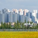 U.S. Marine Corps F/A-18 Hornets Fly Out of South Korea