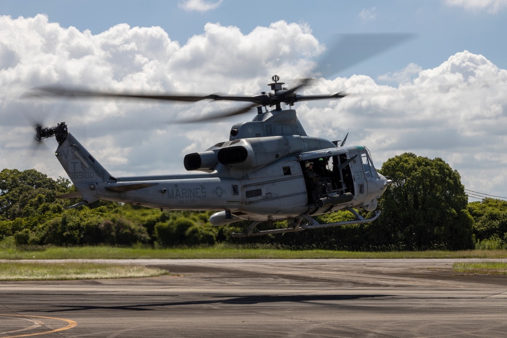 RD24 | HMLA-367, JGSDF conduct bilateral flight operations at Camp Metabaru