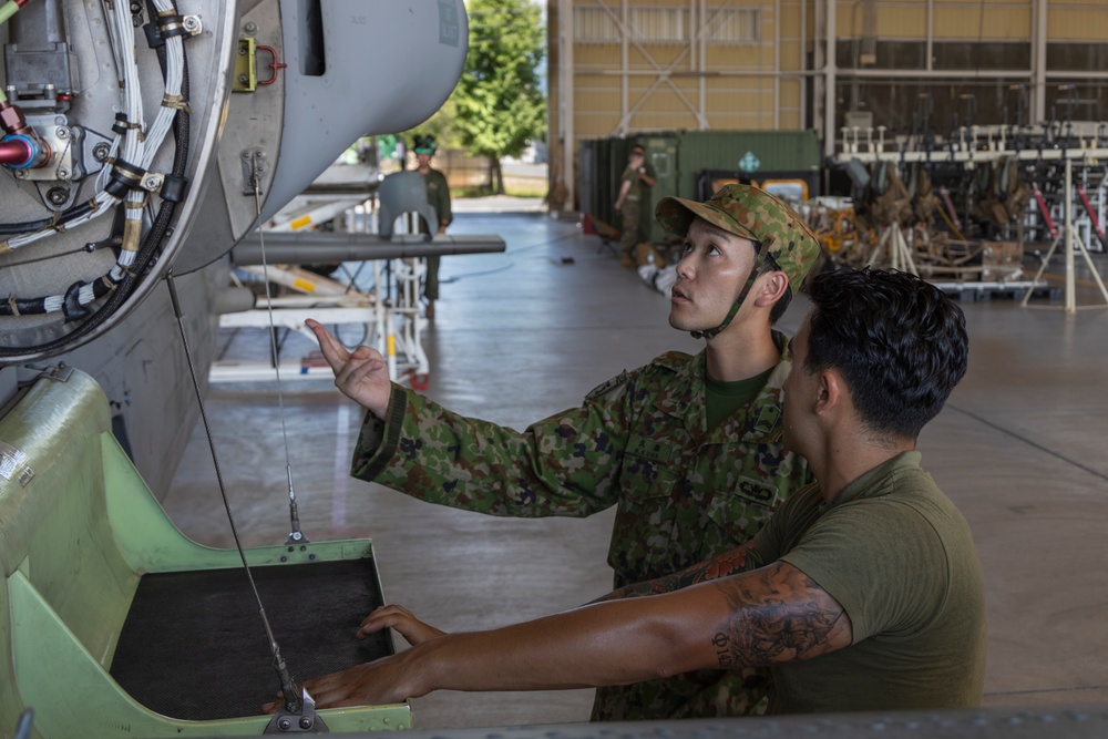 RD24 | HMLA-367, JGSDF conduct bilateral flight operations at Camp Metabaru