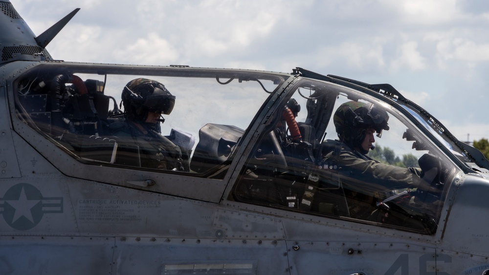 RD24 | HMLA-367, JGSDF conduct bilateral flight operations at Camp Metabaru