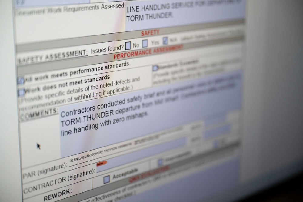 Port Ops Performance Assessment Review