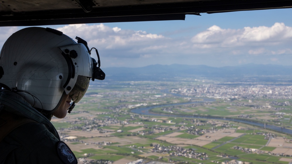 RD24 | HMLA-367, JGSDF conduct bilateral flight operations from Camp Metabaru